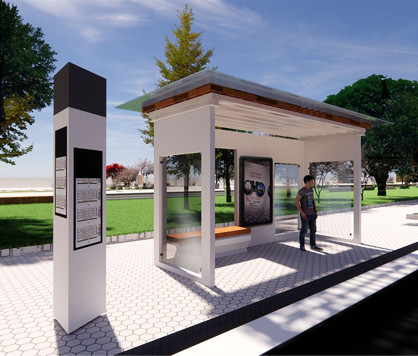 设计候车亭立柱时应注意什么？